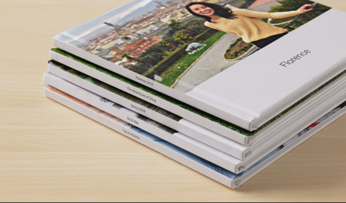 Example of an Irevaa heirloom photo book